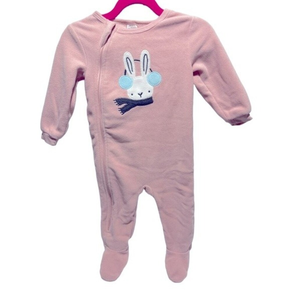 PL Baby Zippered Fleece Sleeper, 9 Months